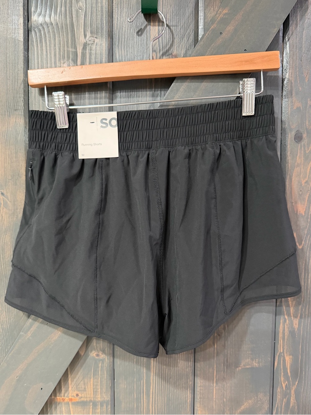 SO Women’s Black Running Shorts New like Lululemon Medium